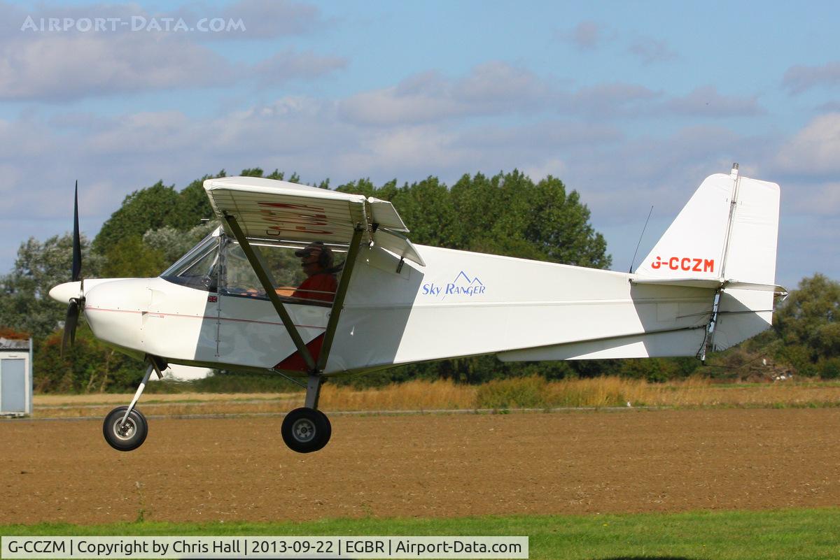 G-CCZM, 2004 Skyranger 912S(1) C/N BMAA/HB/372, at Breighton's Heli Fly-in, 2013