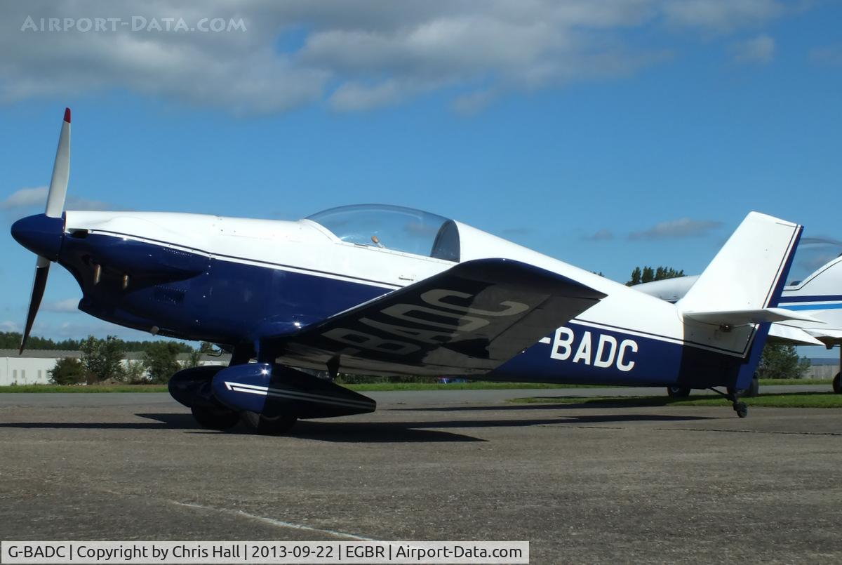 G-BADC, 1980 Rollason Beta B2A C/N PFA 002-10140, at Breighton's Heli Fly-in, 2013