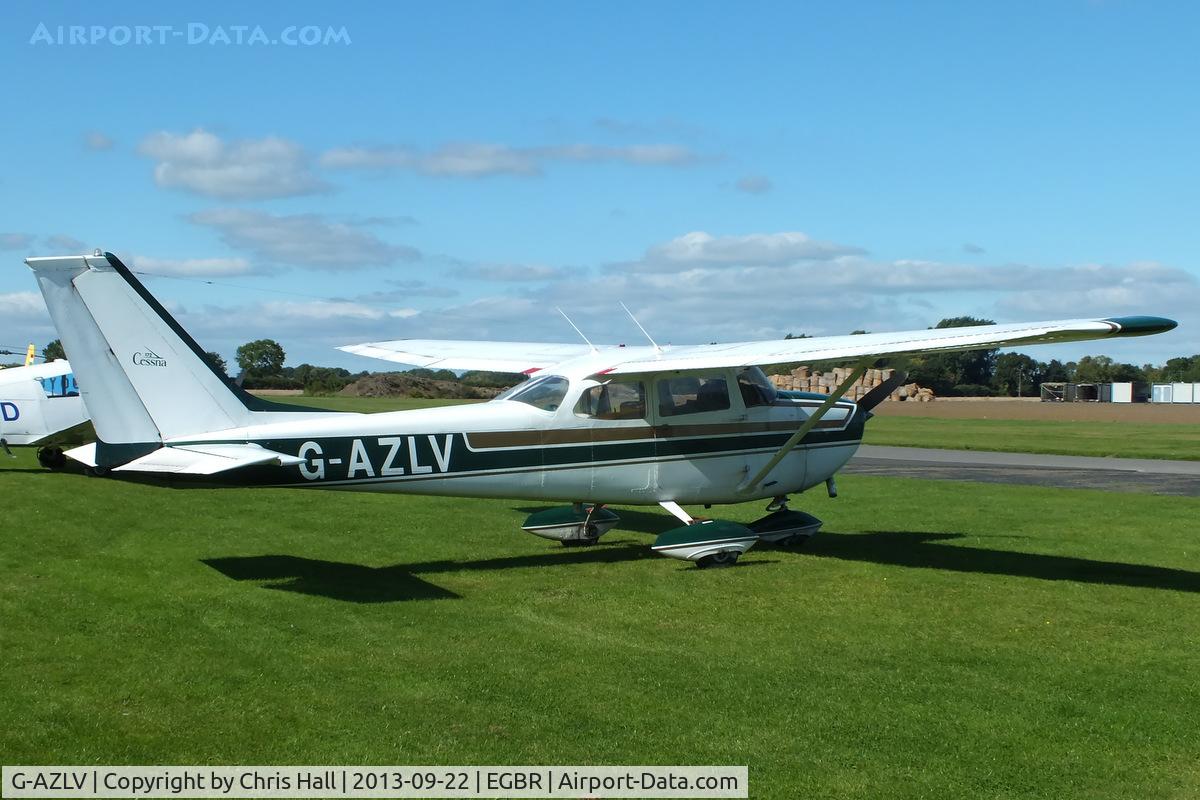 G-AZLV, 1969 Cessna 172K Skyhawk C/N 17257908, at Breighton's Heli Fly-in, 2013