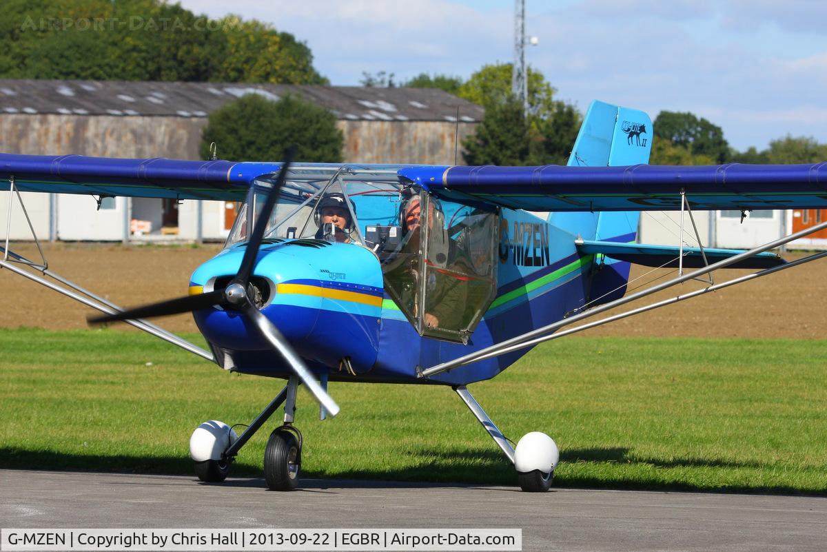 G-MZEN, 1996 Rans S-6ESD Coyote II C/N PFA 204-12823, at Breighton's Heli Fly-in, 2013