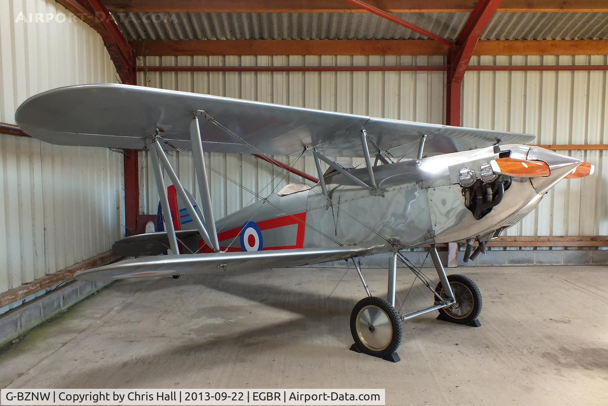 G-BZNW, 2003 Isaacs Fury II C/N PFA 011-13402, at Breighton's Heli Fly-in, 2013