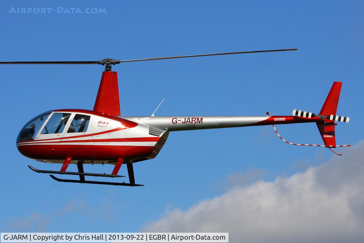 G-JARM, 2006 Robinson R44 Raven I C/N 1620, at Breighton's Heli Fly-in, 2013