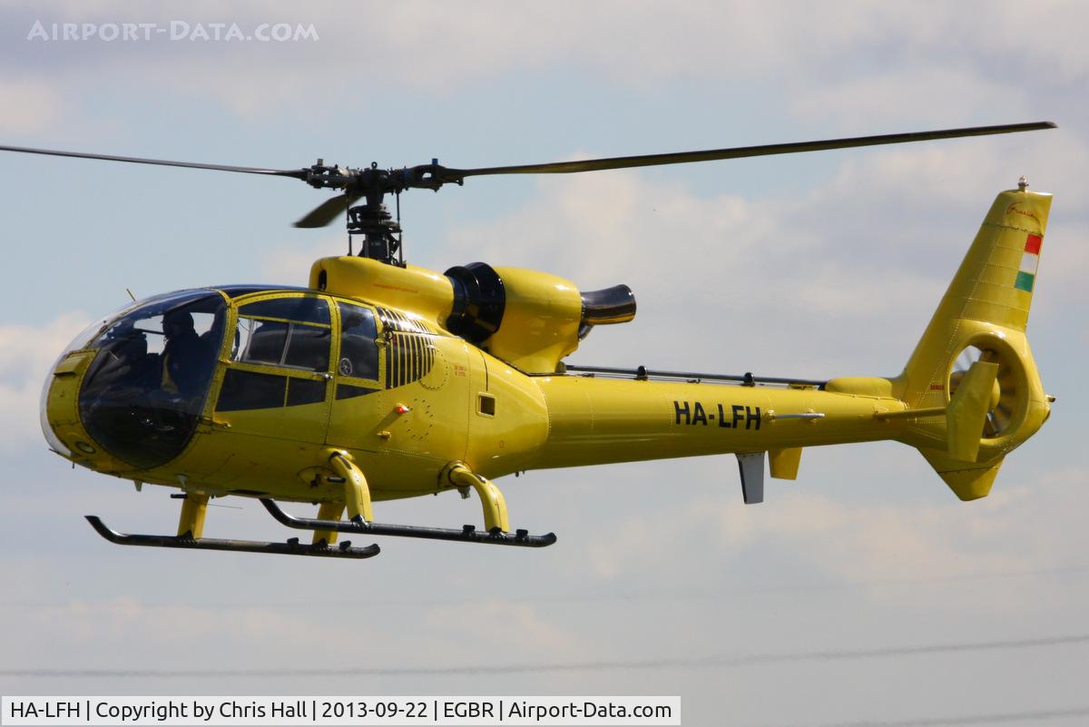 HA-LFH, 1979 Aerospatiale SA-342J Gazelle C/N 1775, at Breighton's Heli Fly-in, 2013