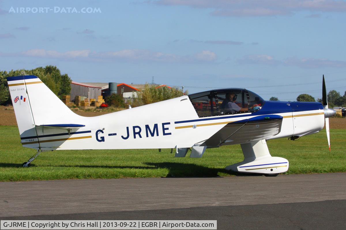 G-JRME, 2009 Jodel D-140E Mousquetaire IV C/N 444/PFA 251-13155, at Breighton's Heli Fly-in, 2013
