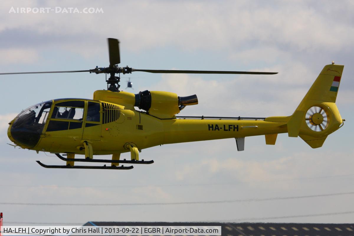 HA-LFH, 1979 Aerospatiale SA-342J Gazelle C/N 1775, at Breighton's Heli Fly-in, 2013