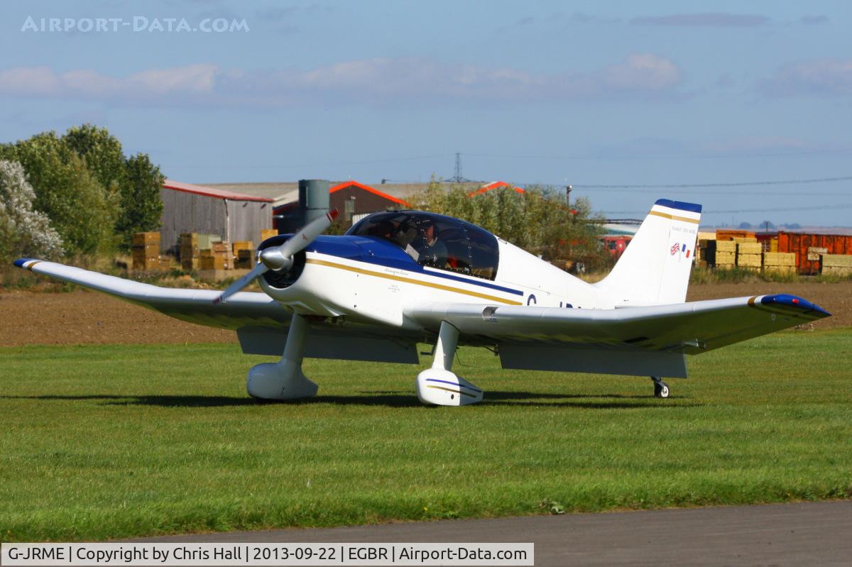 G-JRME, 2009 Jodel D-140E Mousquetaire IV C/N 444/PFA 251-13155, at Breighton's Heli Fly-in, 2013