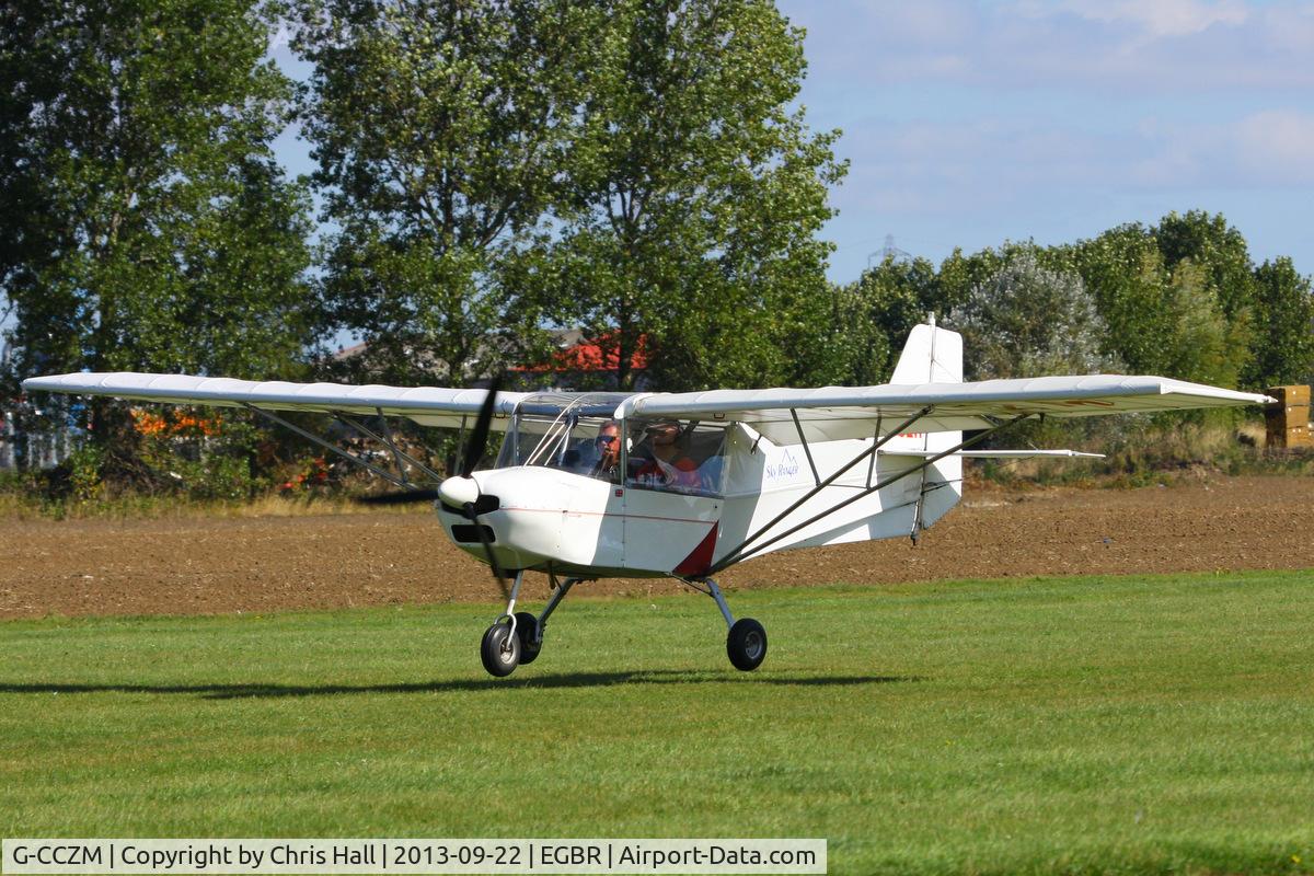 G-CCZM, 2004 Skyranger 912S(1) C/N BMAA/HB/372, at Breighton's Heli Fly-in, 2013