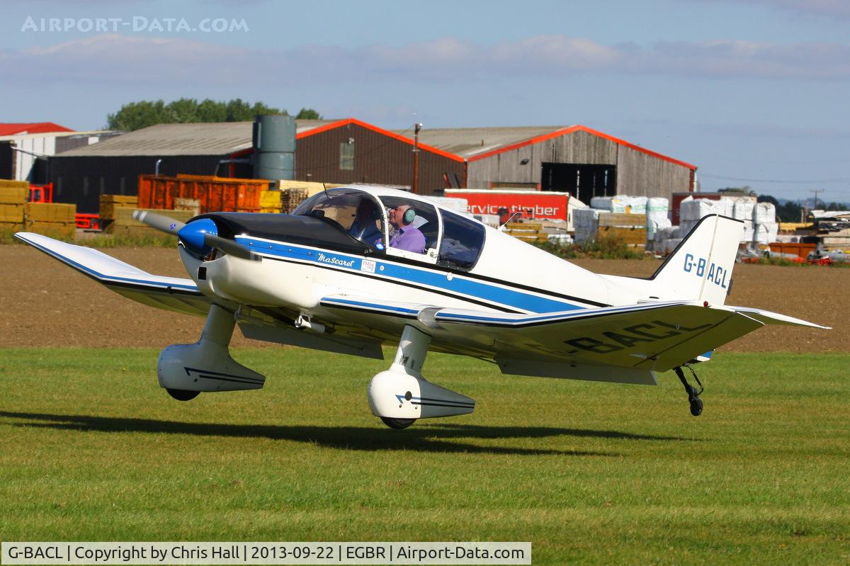 G-BACL, 1963 SAN Jodel D-150 Mascaret C/N 31, at Breighton's Heli Fly-in, 2013