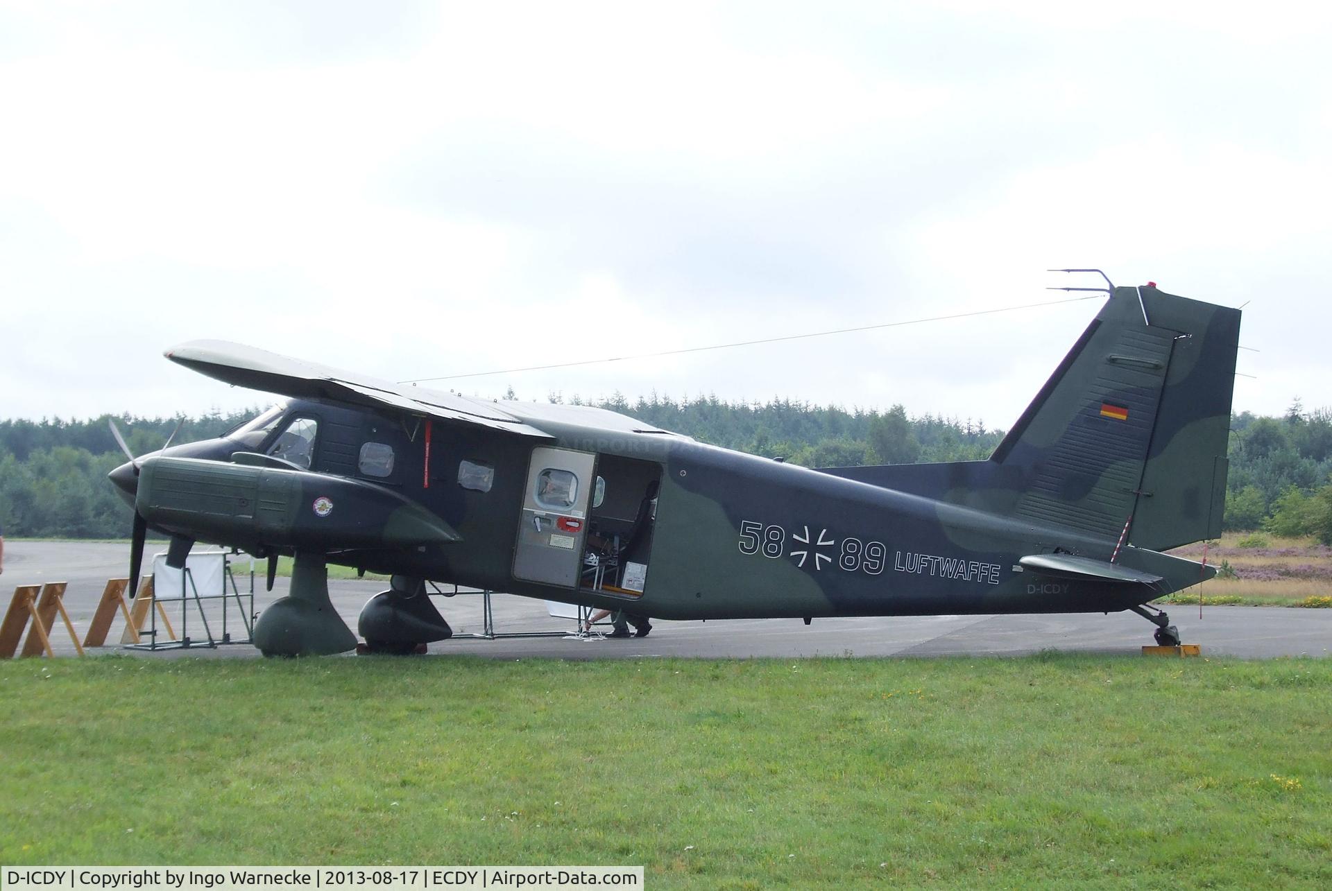 D-ICDY, Dornier Do-28D-2 Skyservant C/N 4164, Dornier Do 28D-2 Skyservant at the Spottersday of the Nordholz Airday 2013 celebrationg 100 Years of German Naval Aviation at Nordholz Naval Aviation Base