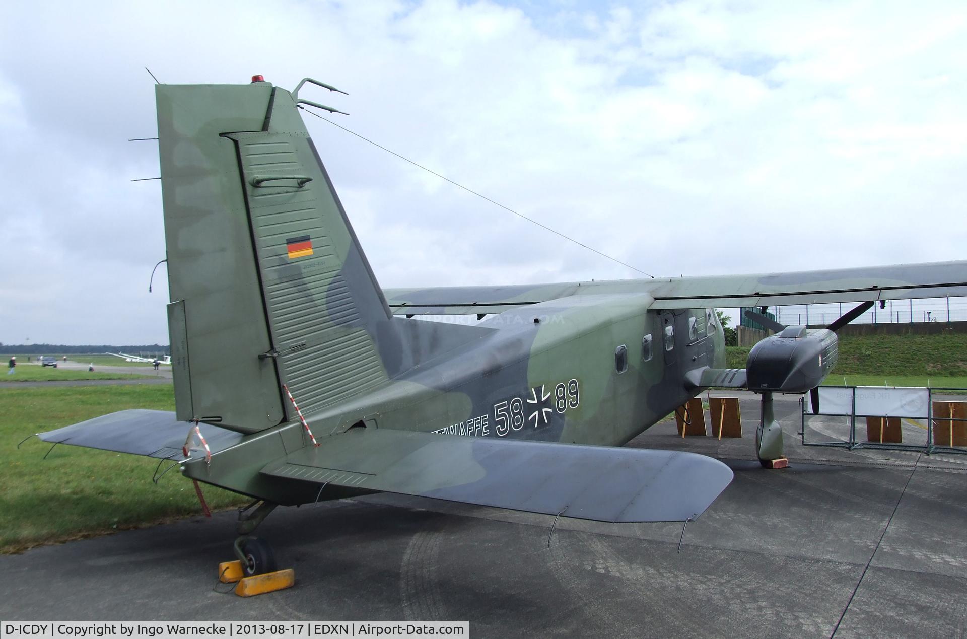 D-ICDY, Dornier Do-28D-2 Skyservant C/N 4164, Dornier Do 28D-2 Skyservant at the Spottersday of the Nordholz Airday 2013 celebrationg 100 Years of German Naval Aviation at Nordholz Naval Aviation Base