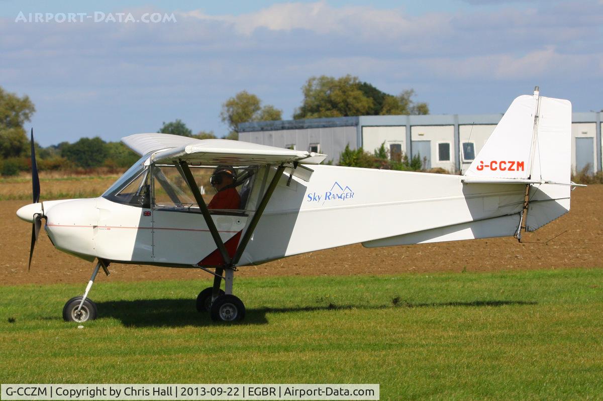 G-CCZM, 2004 Skyranger 912S(1) C/N BMAA/HB/372, at Breighton's Heli Fly-in, 2013