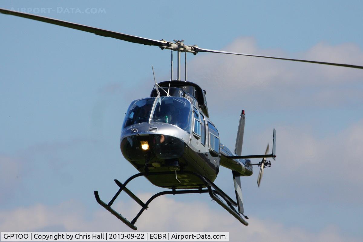 G-PTOO, 1995 Bell 206L-4 LongRanger IV LongRanger C/N 52132, at Breighton's Heli Fly-in, 2013