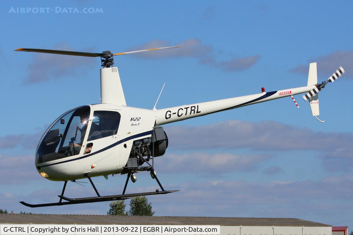 G-CTRL, 2004 Robinson R22 Beta C/N 3601, at Breighton's Heli Fly-in, 2013