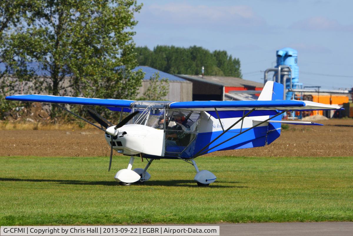 G-CFMI, 2008 Skyranger 912(1) C/N BMAA/HB/580, at Breighton's Heli Fly-in, 2013