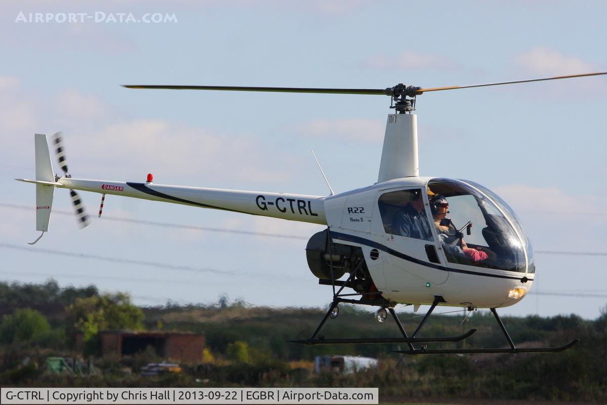 G-CTRL, 2004 Robinson R22 Beta C/N 3601, at Breighton's Heli Fly-in, 2013