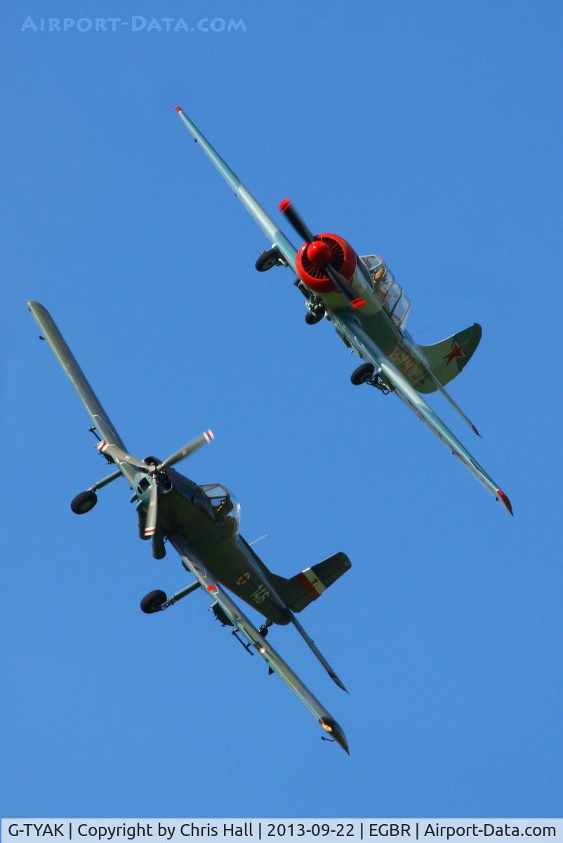 G-TYAK, 1989 Bacau Yak-52 C/N 899907, G-TYAK 