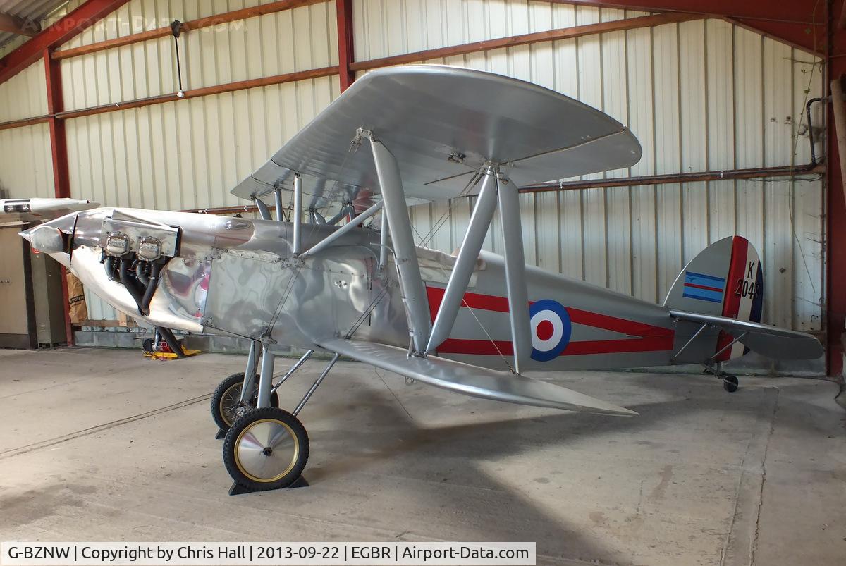 G-BZNW, 2003 Isaacs Fury II C/N PFA 011-13402, at Breighton's Heli Fly-in, 2013