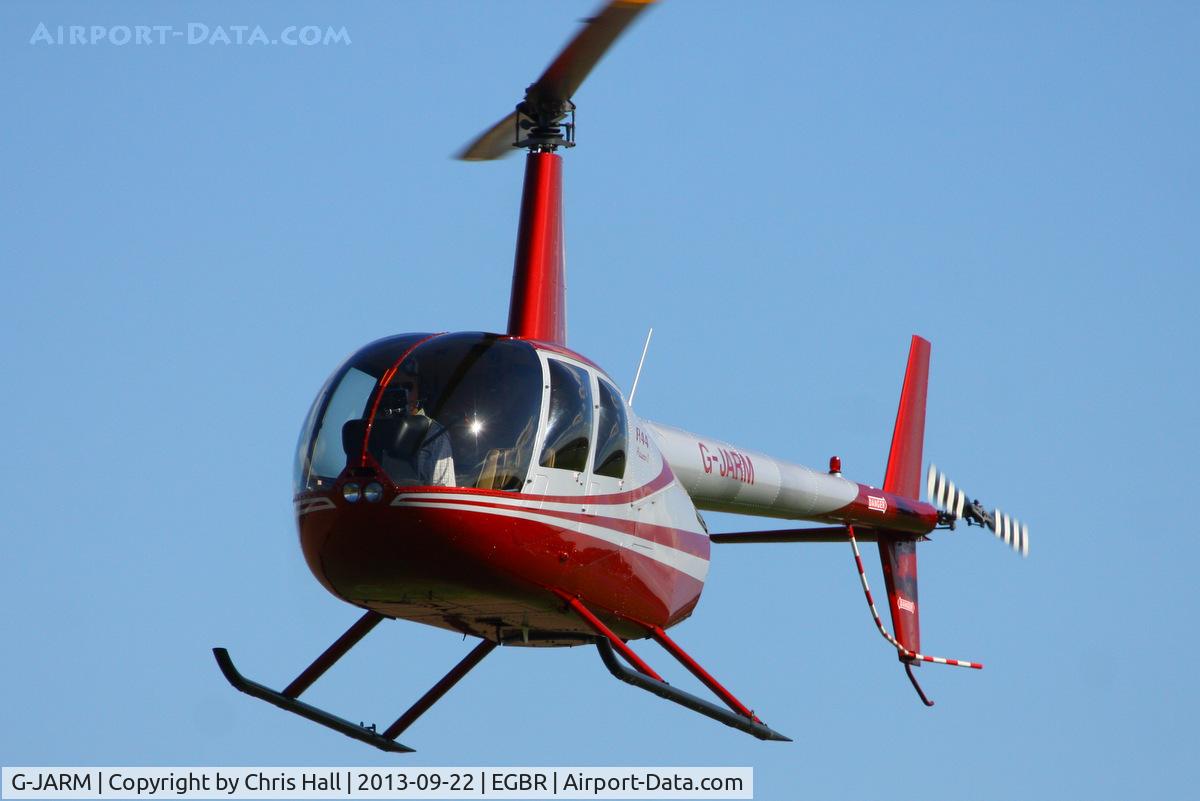 G-JARM, 2006 Robinson R44 Raven I C/N 1620, at Breighton's Heli Fly-in, 2013