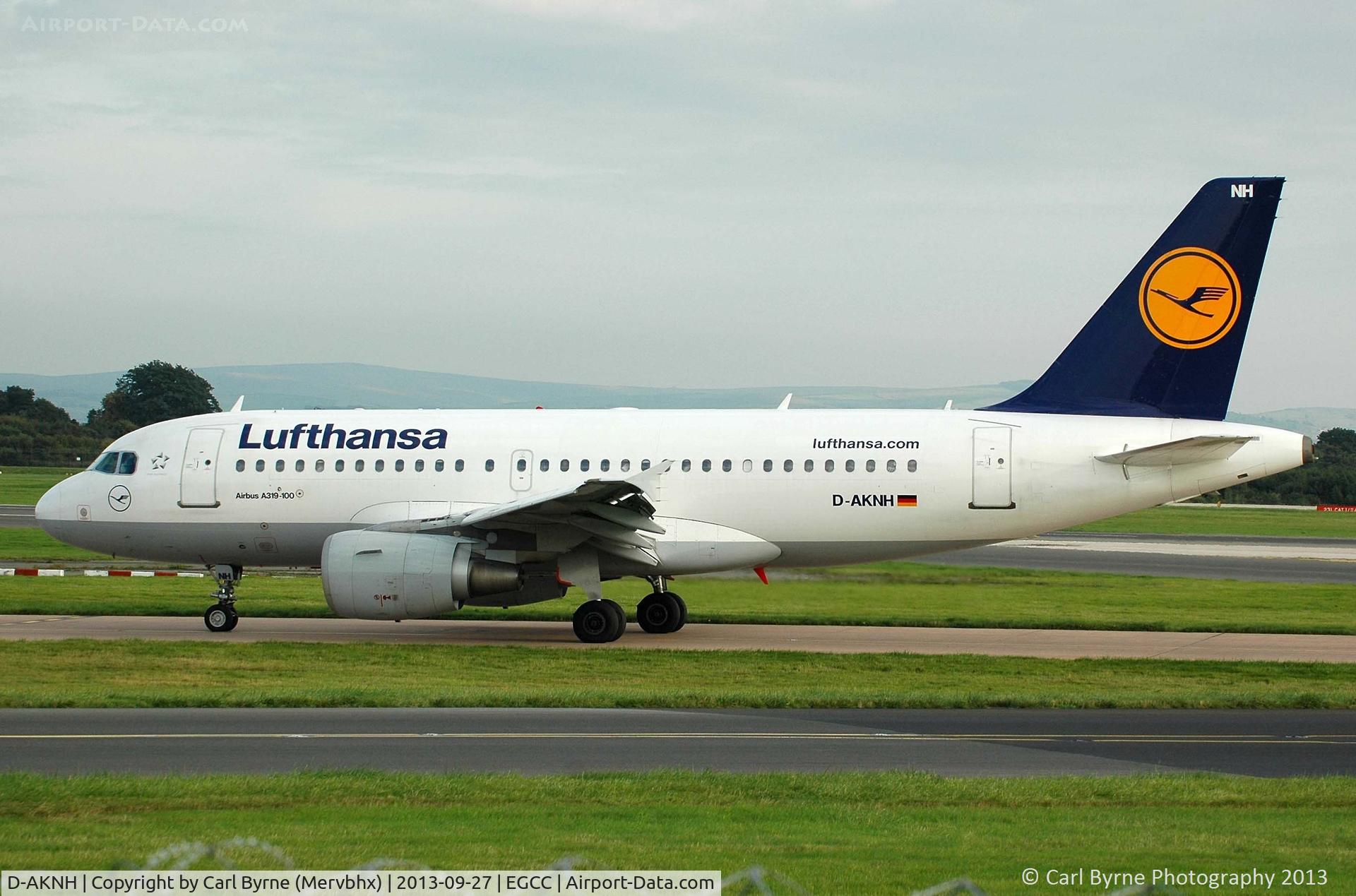 D-AKNH, 1998 Airbus A319-112 C/N 794, Taken from the Runway Visitor Park.