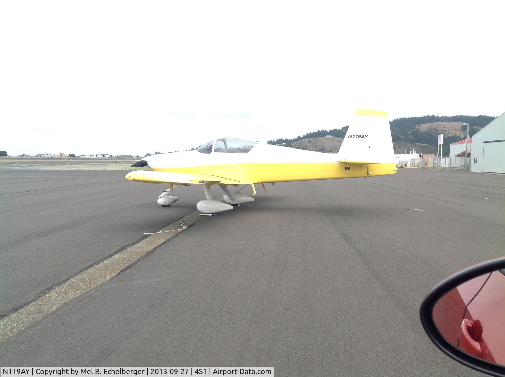 N119AY, Vans RV-9A C/N CF-1, A pretty good flying day in Gold beach, Oregon, and on the Oregon coast