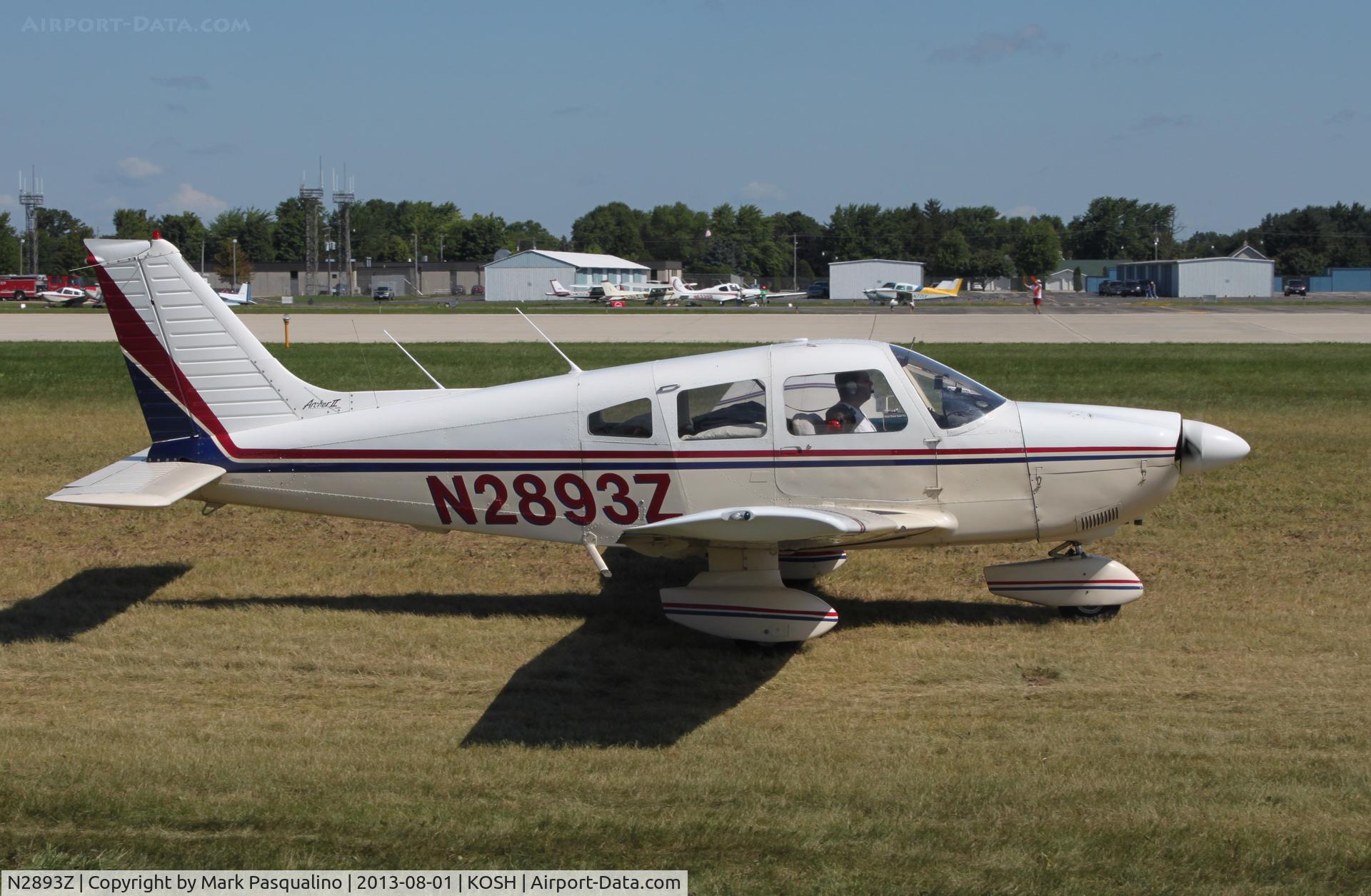 N2893Z, Piper PA-28-181 C/N 28-7990533, Piper PA-28-181