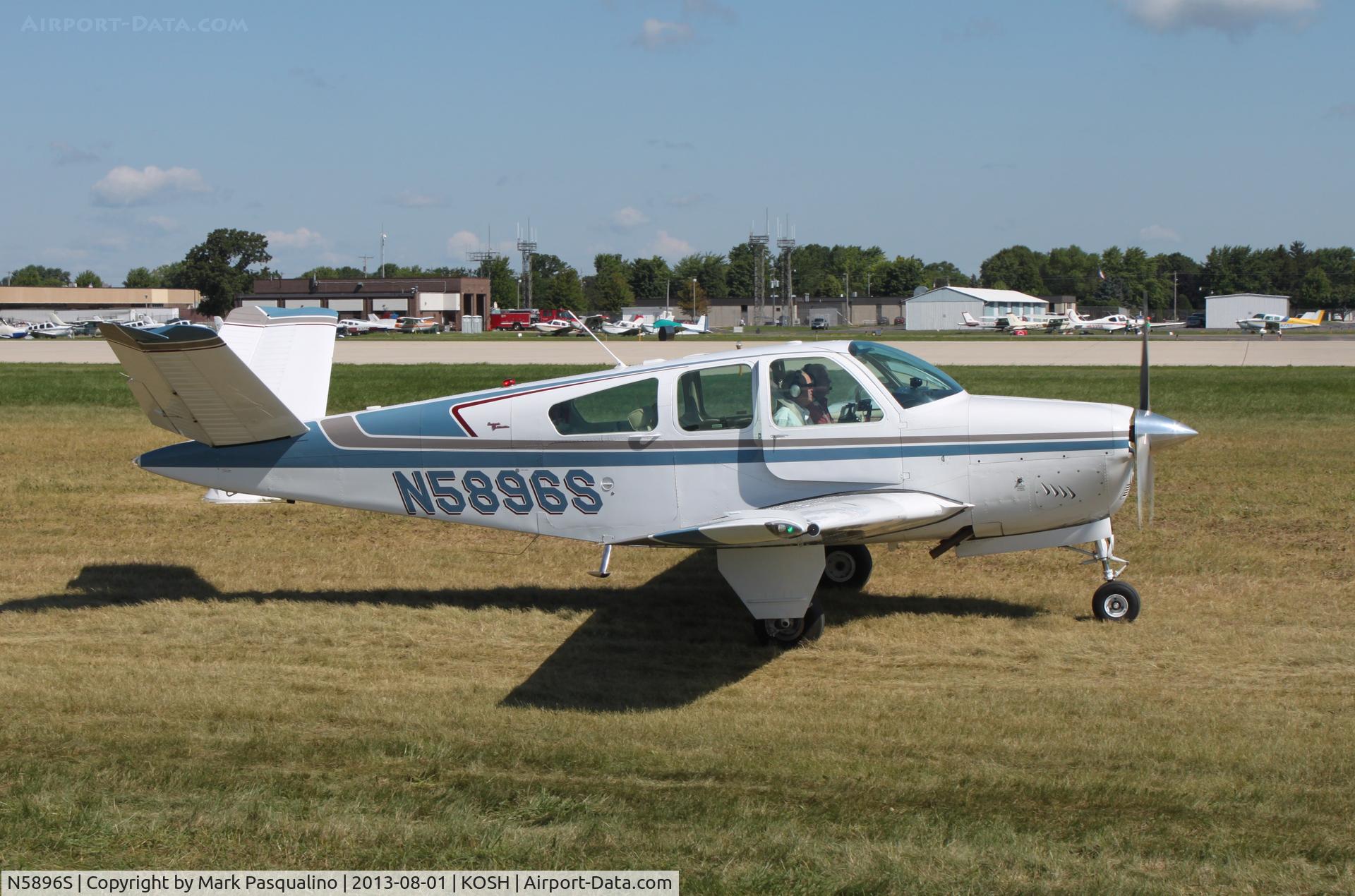 N5896S, 1965 Beech S35 Bonanza C/N D-7826, Beech S35