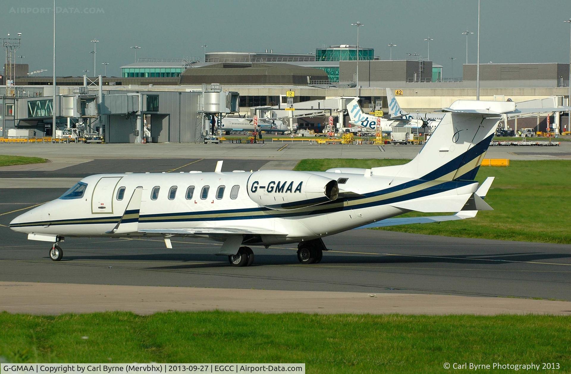 G-GMAA, 2001 Learjet 45 C/N 45-167, Taken from the Runway Visitor Park.