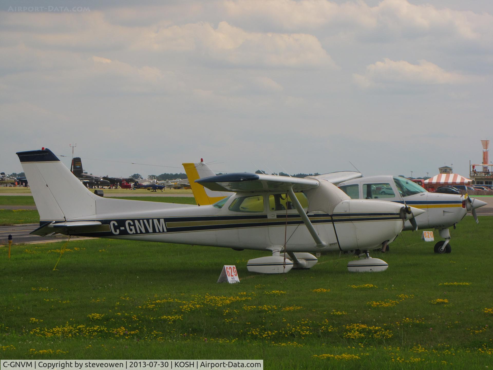 C-GNVM, 1974 Cessna 172M C/N 17262137, Parked at Oshkosh