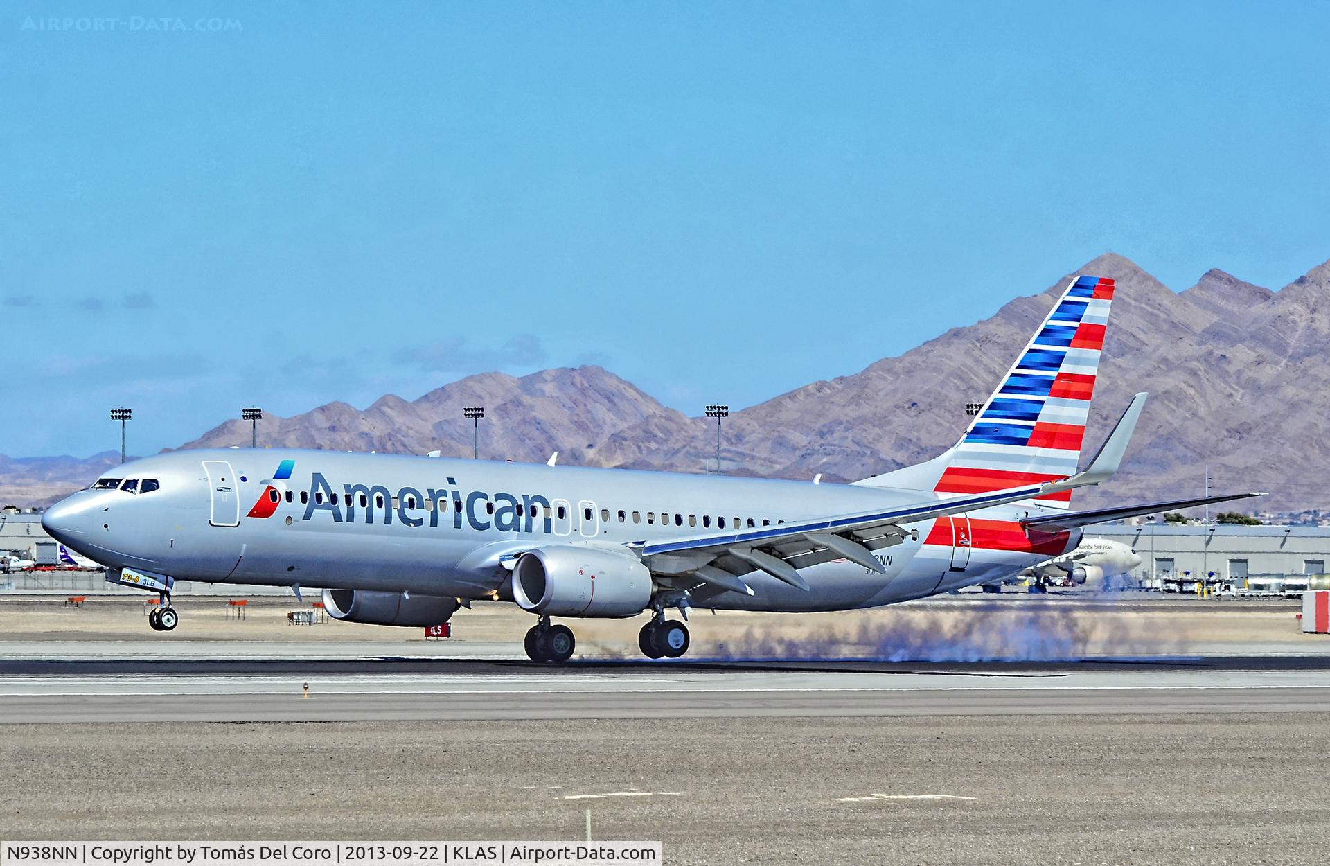 N938NN, 2013 Boeing 737-823 C/N 33490, N938NN AMERICAN AIRLINES B737-823 L/N 4605 C/N 33490

First Flight: August 30, 2013
Delivered Date: September 13, 2013

McCarran International Airport (KLAS)
Las Vegas, Nevada
TDelCoro
September 22, 2013