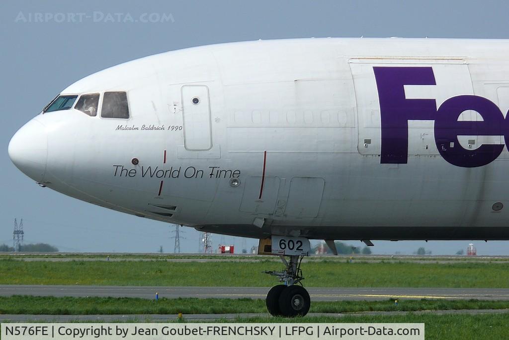 N576FE, 1992 McDonnell Douglas MD-11F C/N 48501, from Memphis