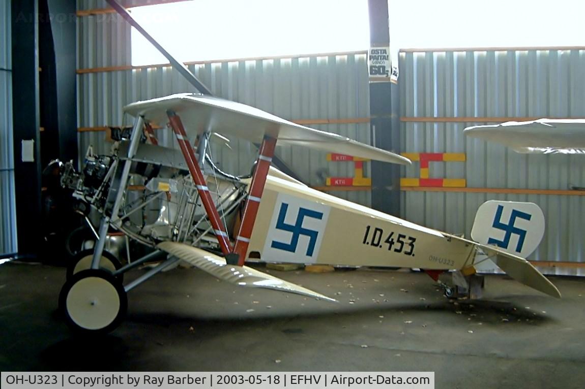 OH-U323, Nieuport 17 Replica C/N 266, Circa Reproductions Nieuport 17 Scout Replica [266] Hyvinkaa~OH 18/05/2003