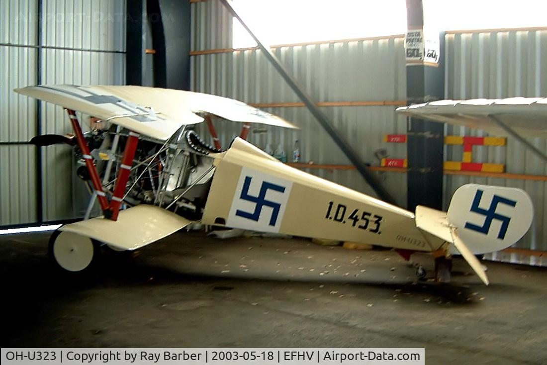 OH-U323, Nieuport 17 Replica C/N 266, Circa Reproductions Nieuport 17 Scout Replica [266] Hyvinkaa~OH 18/05/2003