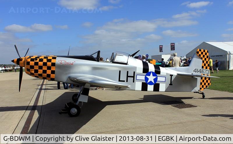 G-BDWM, 1990 Bonsall DB1 Mustang C/N PFA 073-10200, Originally and currently owned into private hands in May 1976 
In the colours of the, USAAF as 414673 LH-I