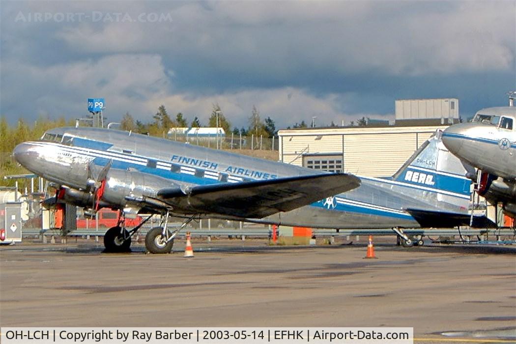 OH-LCH, 1942 Douglas C-53C Skytrooper C/N 6346, Douglas DC-3C-53C [6346] (Airveteran) Helsinki-Vantaa~OH 14/05/2003