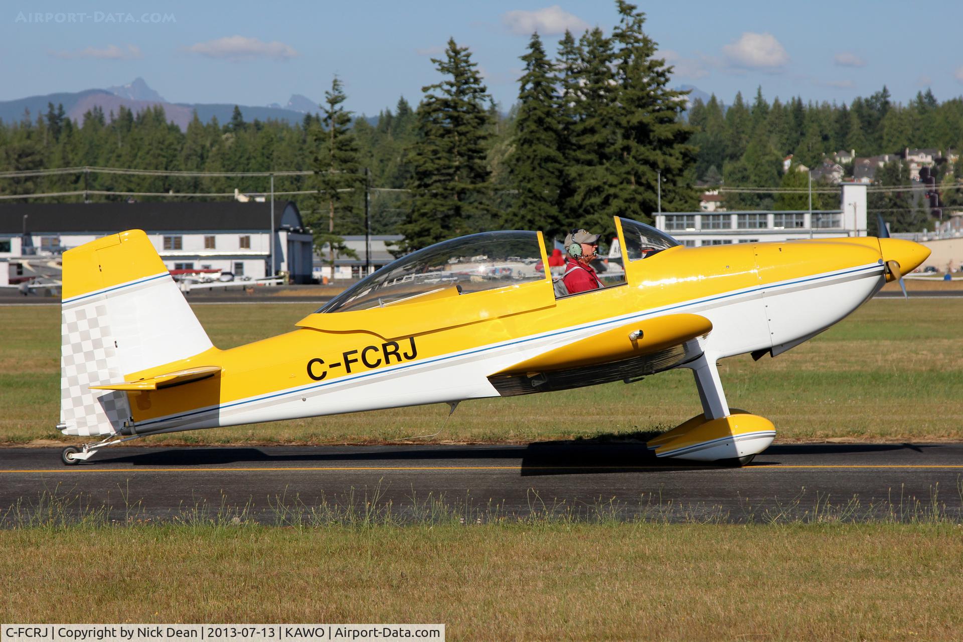 C-FCRJ, 2012 Vans RV-8 C/N 80255, KAWO/AWO Fly in 2013