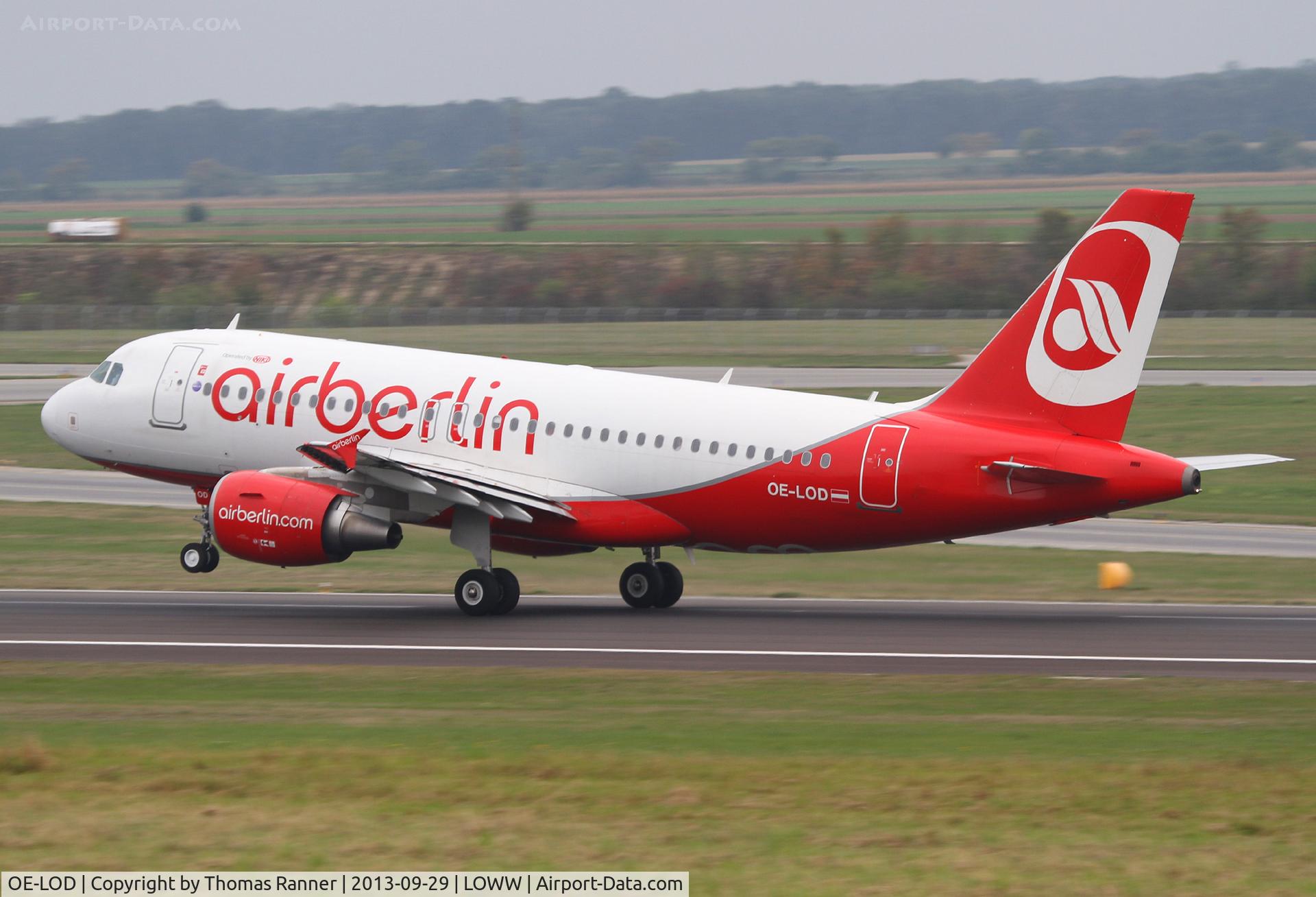 OE-LOD, 2008 Airbus A319-112 C/N 3689, Niki A319
