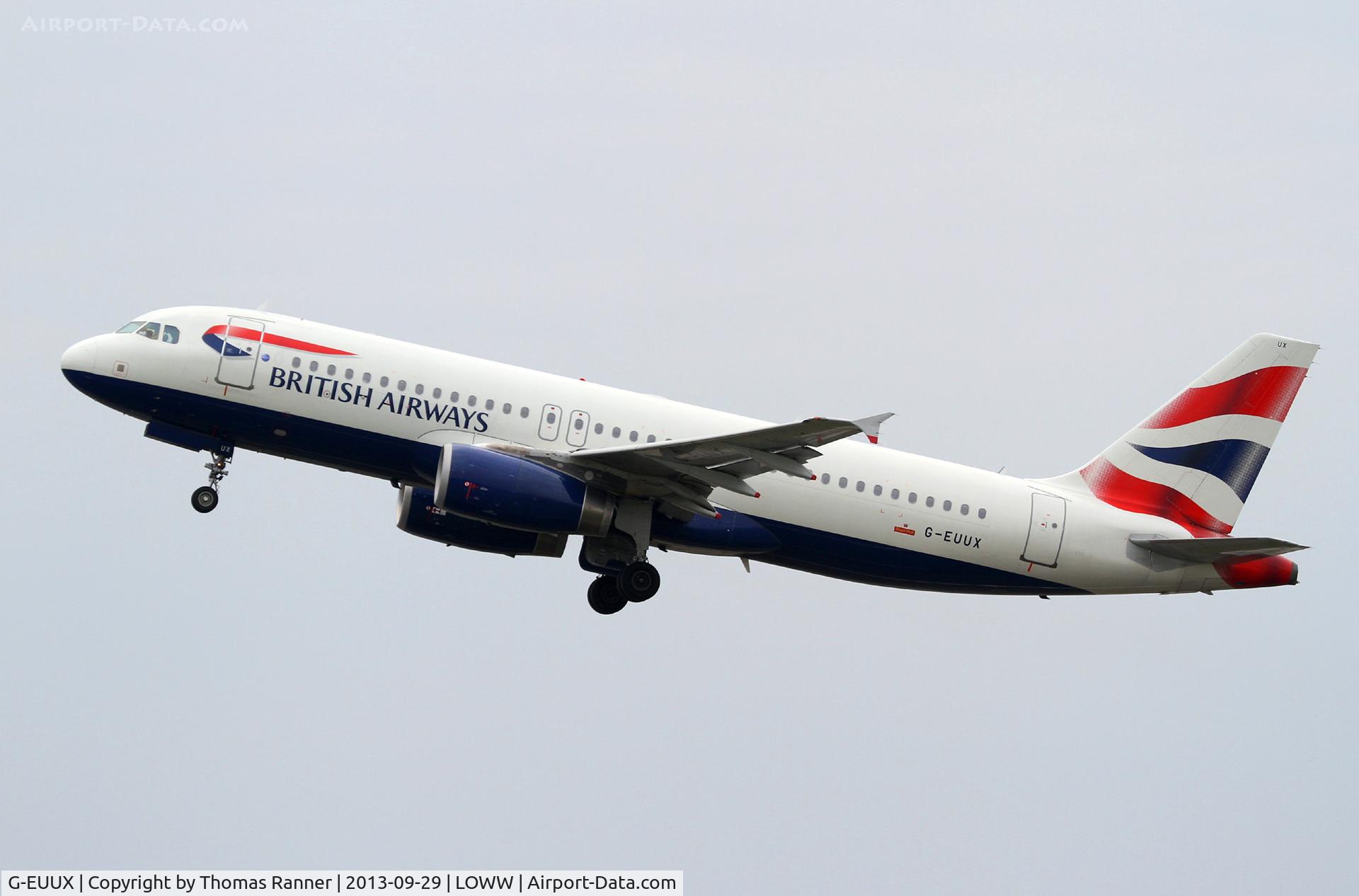 G-EUUX, 2008 Airbus A320-232 C/N 3550, British A320