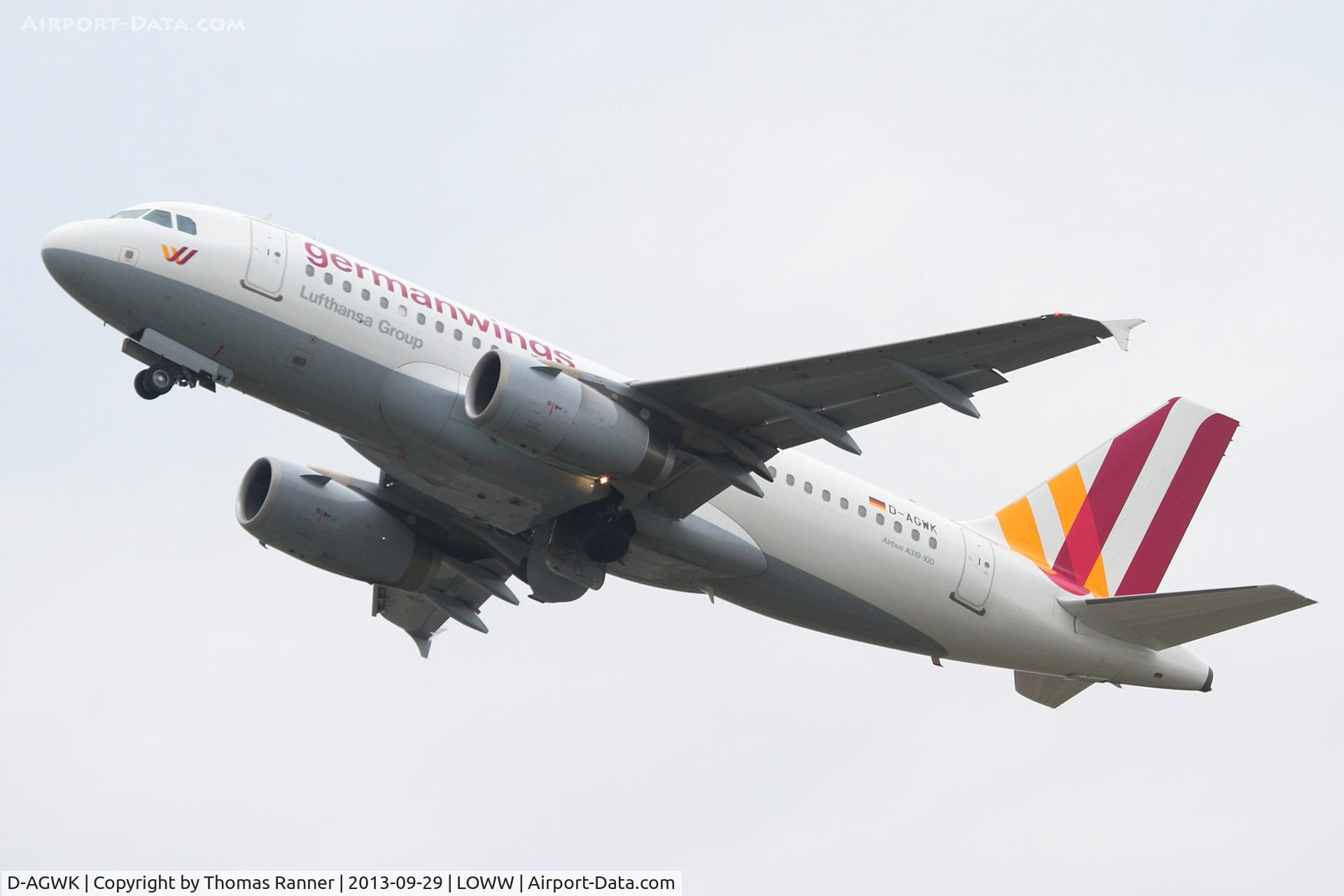 D-AGWK, 2008 Airbus A319-132 C/N 3500, Germanwings A319