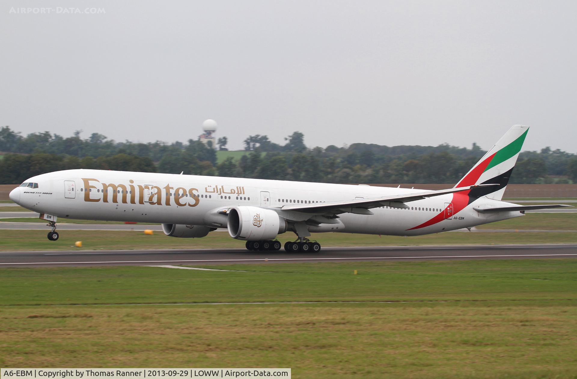 A6-EBM, 2006 Boeing 777-31H/ER C/N 34482, Emirates B777