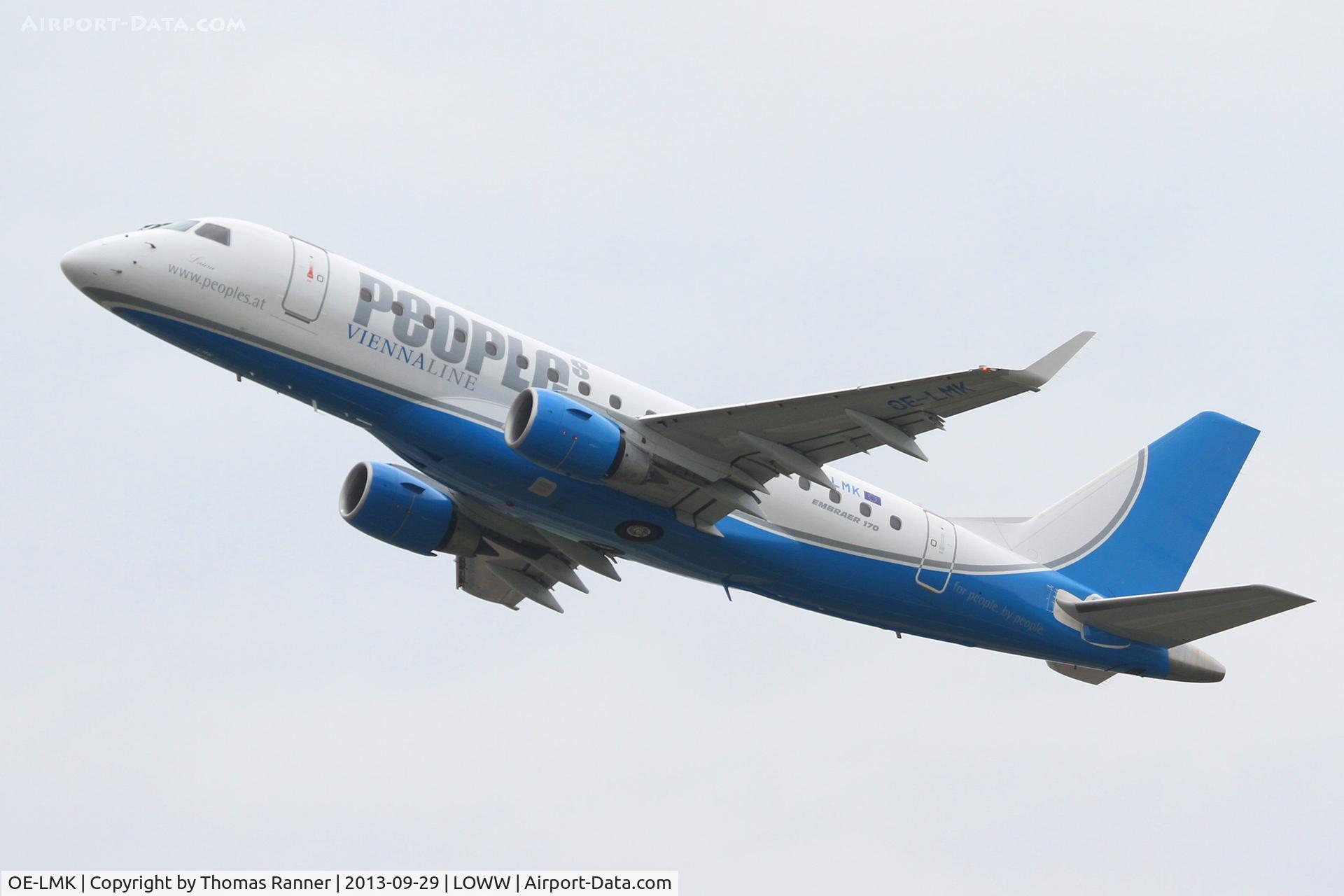 OE-LMK, 2006 Embraer 170LR (ERJ-170-100LR) C/N 17000150, Peoples Emb170