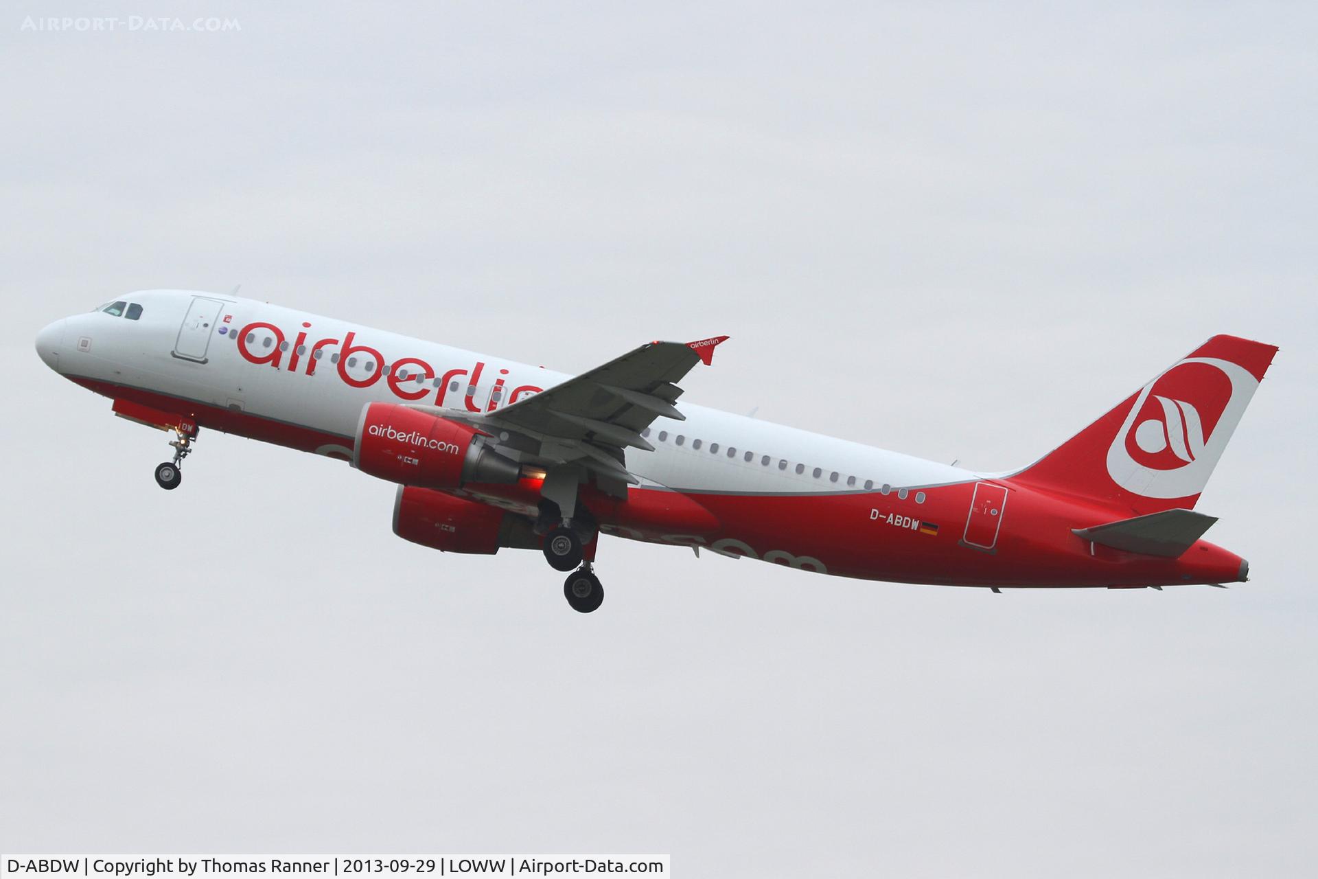 D-ABDW, 2009 Airbus A320-214 C/N 3945, Air Berlin A320