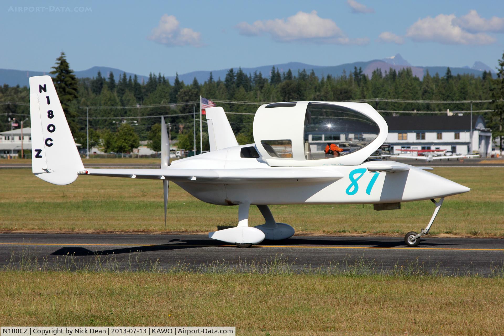 N180CZ, 1997 Co-Z Cozy Mark IV C/N 0180, KAWO/AWO