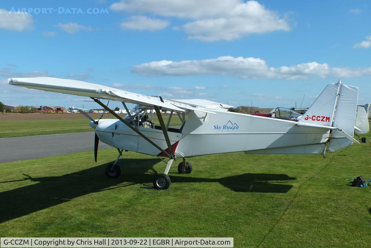 G-CCZM, 2004 Skyranger 912S(1) C/N BMAA/HB/372, at Breighton's Heli Fly-in, 2013