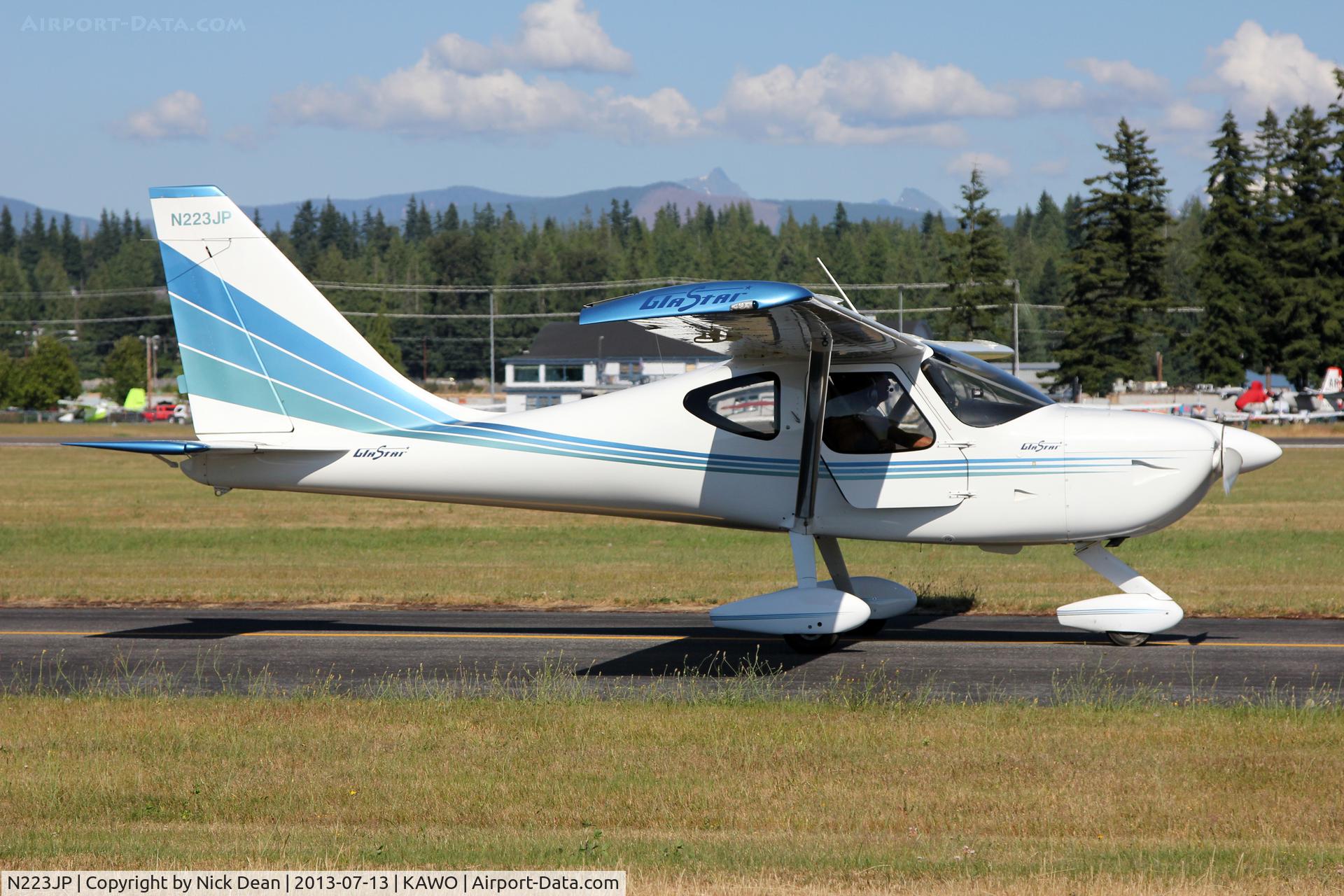 N223JP, 1998 Stoddard-Hamilton GlaStar C/N JP-4, KAWO/AWO
