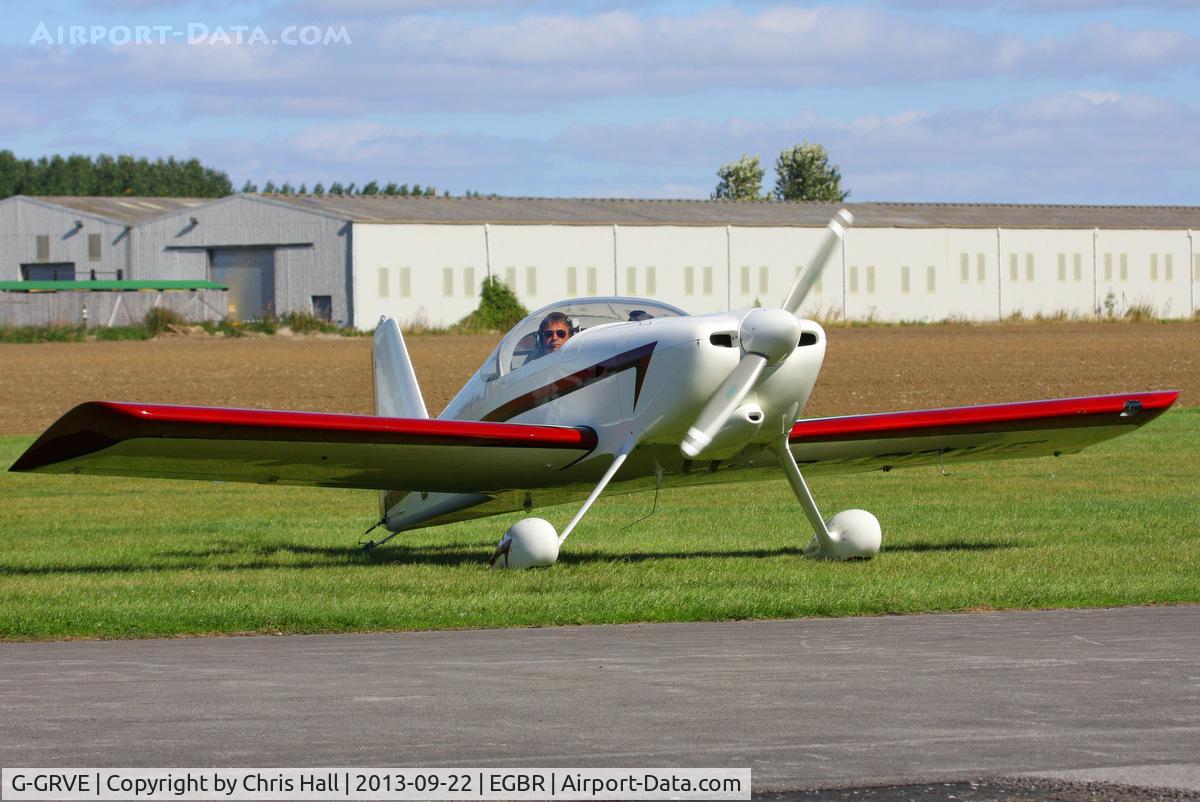 G-GRVE, 2007 Vans RV-6 C/N PFA 181-12566, at Breighton's Heli Fly-in, 2013