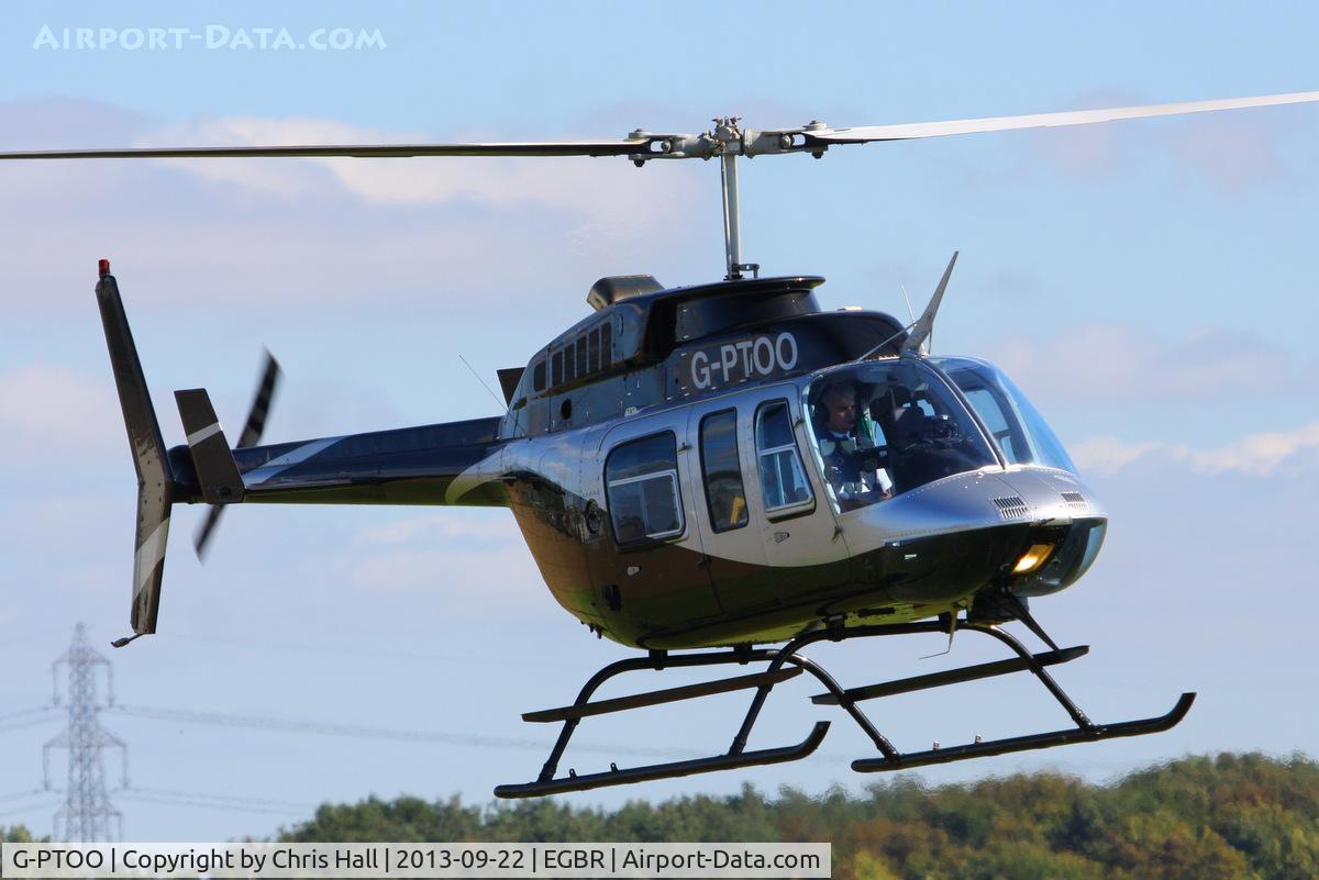 G-PTOO, 1995 Bell 206L-4 LongRanger IV LongRanger C/N 52132, at Breighton's Heli Fly-in, 2013