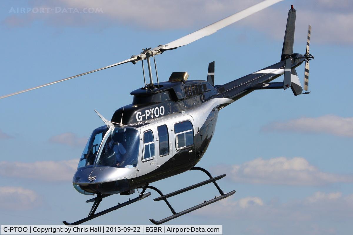 G-PTOO, 1995 Bell 206L-4 LongRanger IV LongRanger C/N 52132, at Breighton's Heli Fly-in, 2013