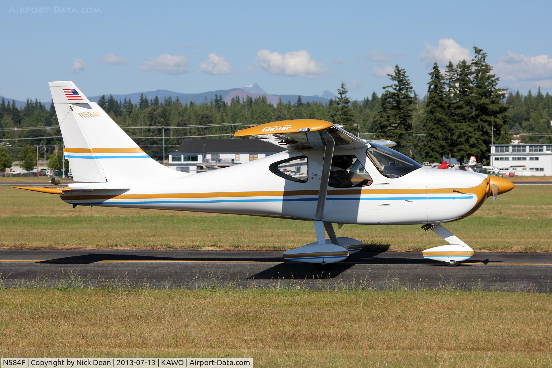 N584F, 2000 Stoddard-Hamilton Glastar GS-1 C/N 5084, KAWO/AWO