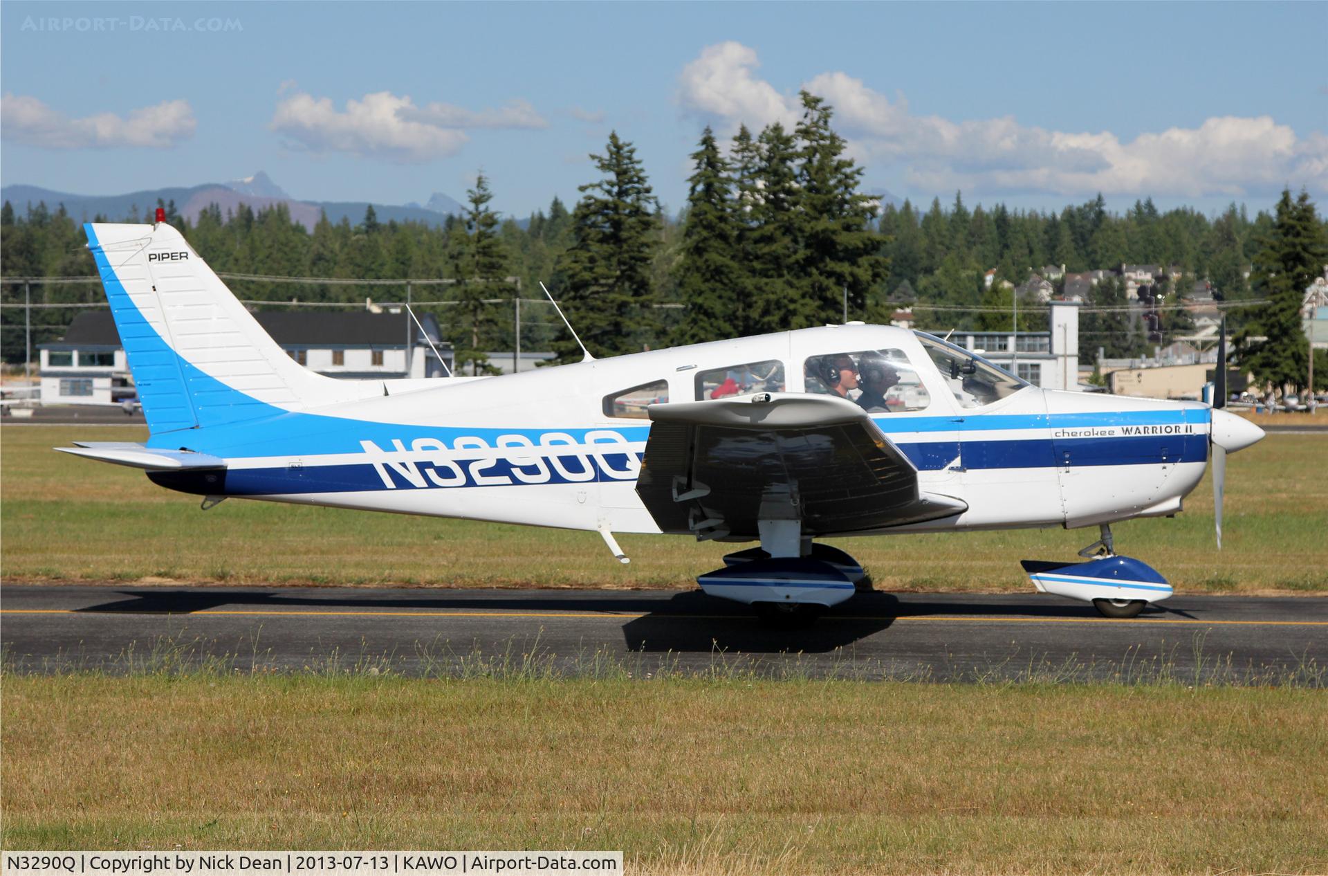 N3290Q, 1977 Piper PA-28-161 C/N 28-7716147, KAWO/AWO