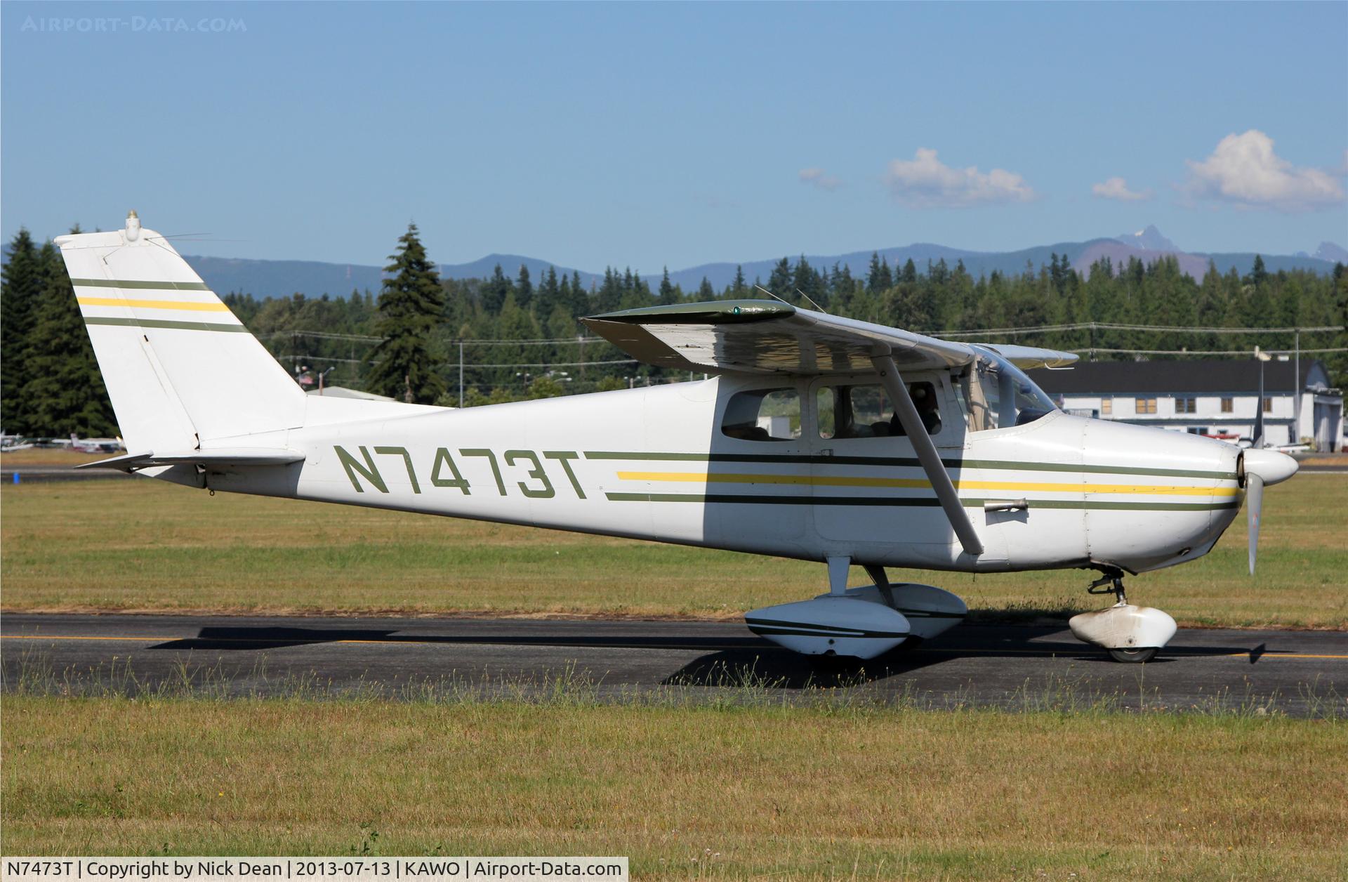 N7473T, 1959 Cessna 172A C/N 47073, KAWO/AWO